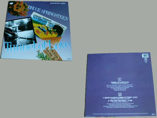 Bruce Springsteen - TUNNEL OF LOVE/SANTA CLAUS-TWO FOR THE ROAD